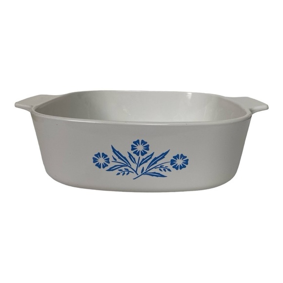 Vintage Corning Ware Blue Cornflowers Range Oven Casserole Dish A-2-B  183-MA